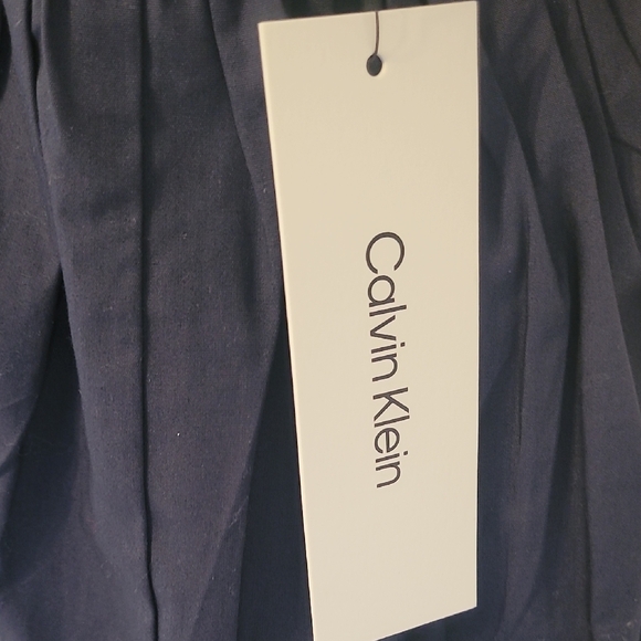 Calvin Klein Dark Blue Mini Skirt - Picture 3 of 4